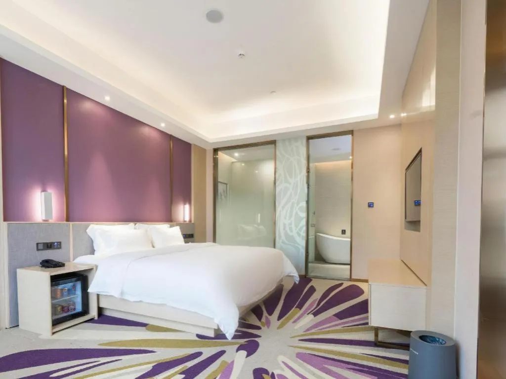 Bed in Lavande Hotels· Jingzhou Jianli