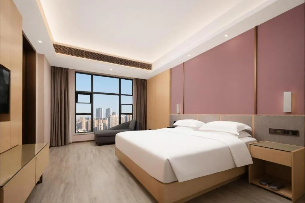 Bed in Lavande Hotels· Jingzhou Jianli