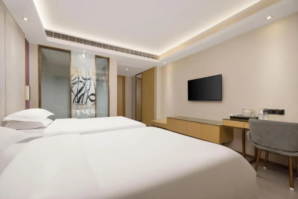 Bed in Lavande Hotels· Jingzhou Jianli