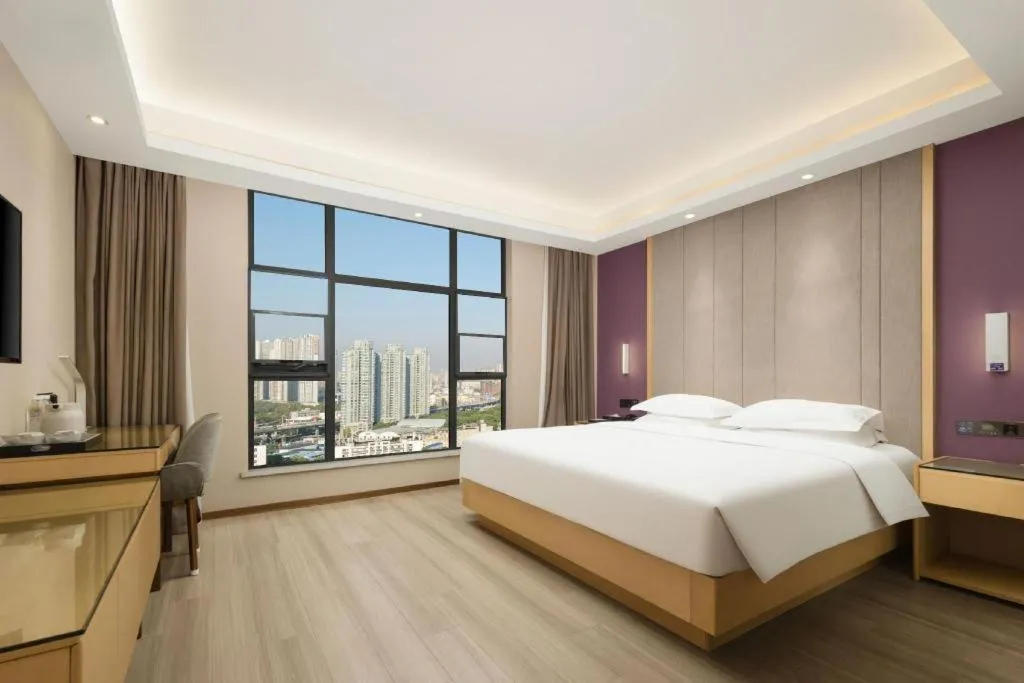 Bed in Lavande Hotels· Jingzhou Jianli