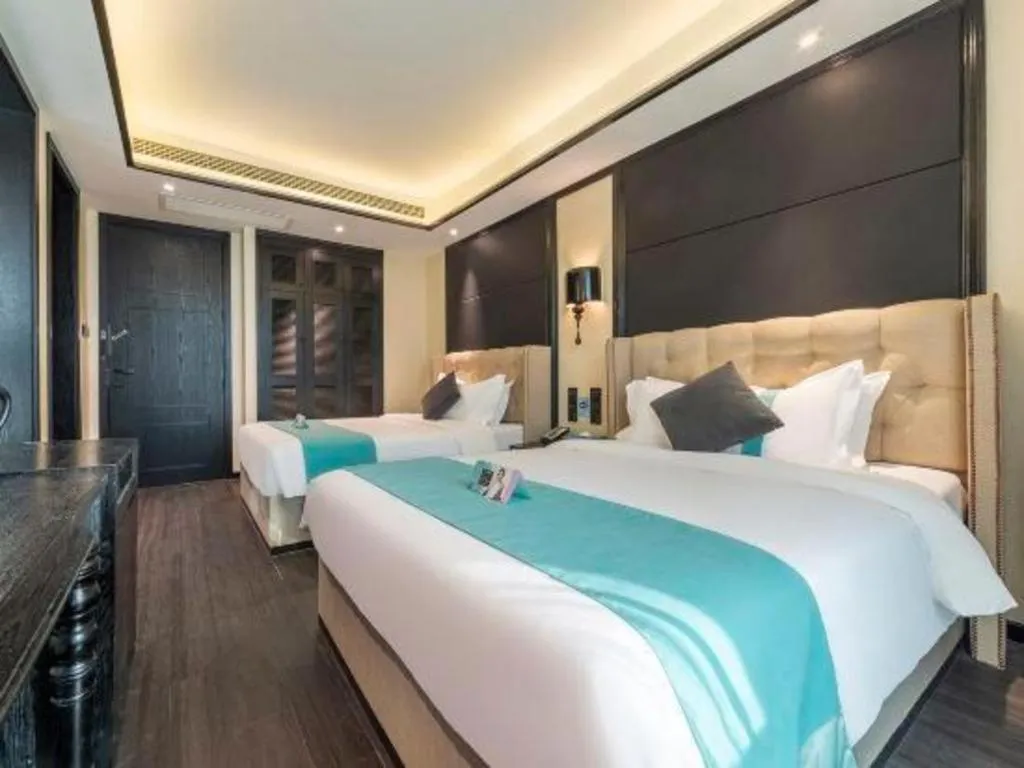 Bed in Xana Hotelle Nanchang Tengwang Pavilion Wanshougong