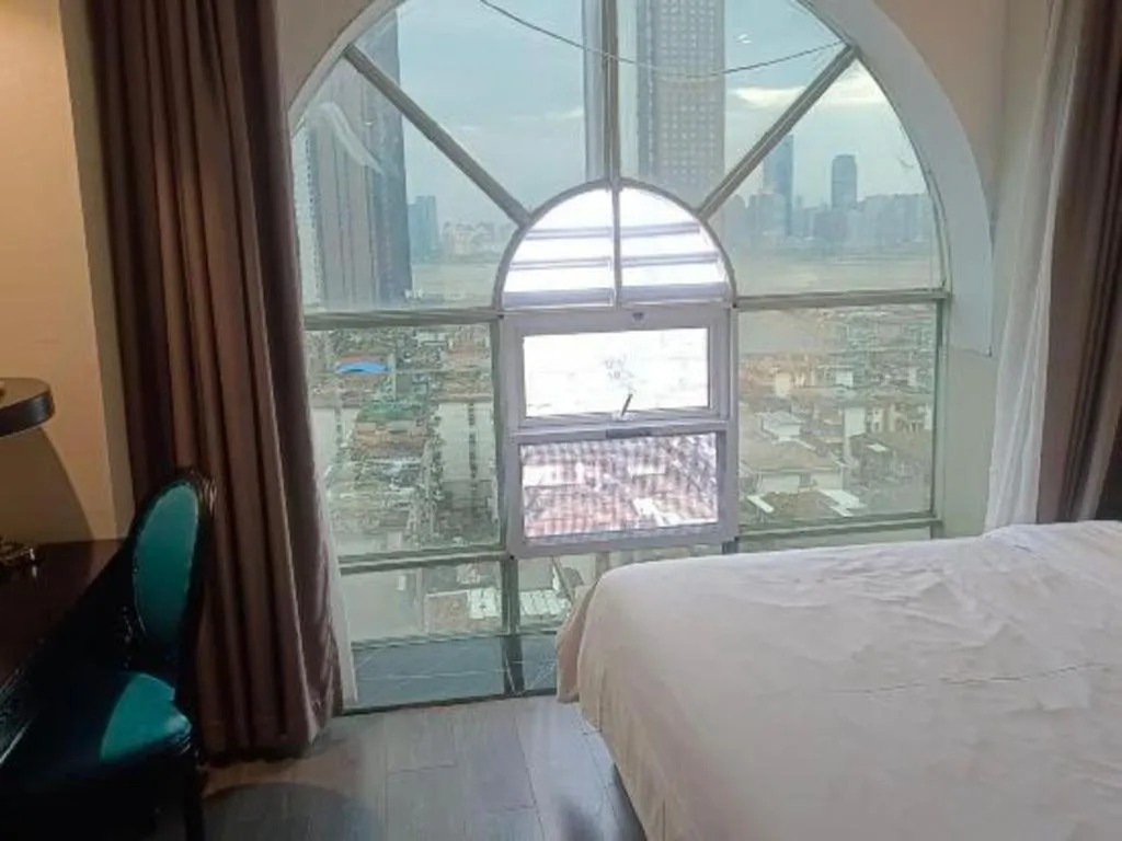 Bed in Xana Hotelle Nanchang Tengwang Pavilion Wanshougong