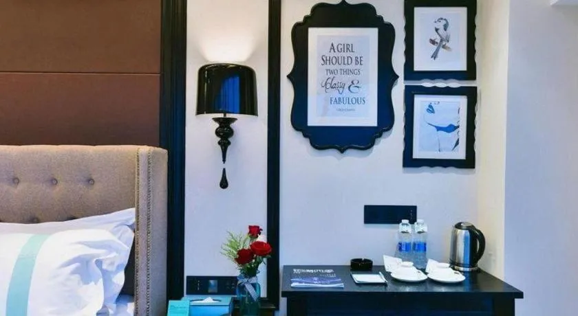 Bed in Xana Hotelle Luzhou High-Speed Railway Station Trading Market Passenger Terminal