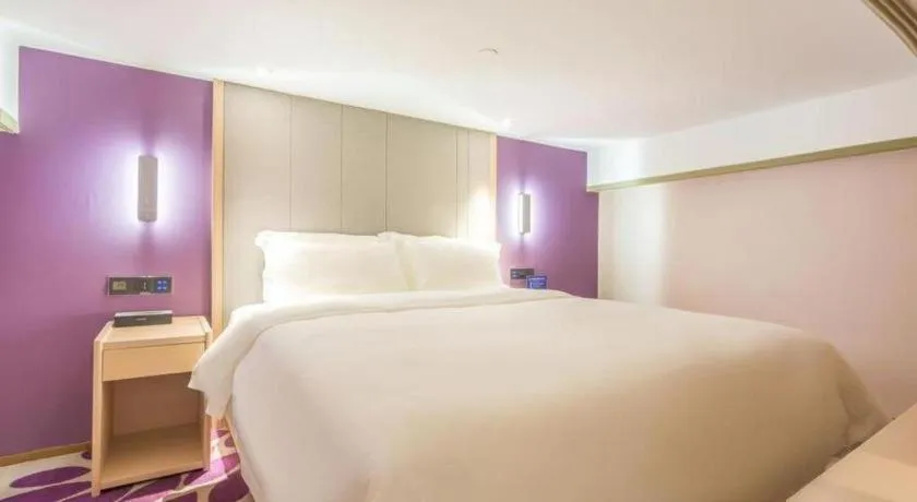 Bed in Lavande Hotel Beijing Yizhuang Development Zone JD Headquarter