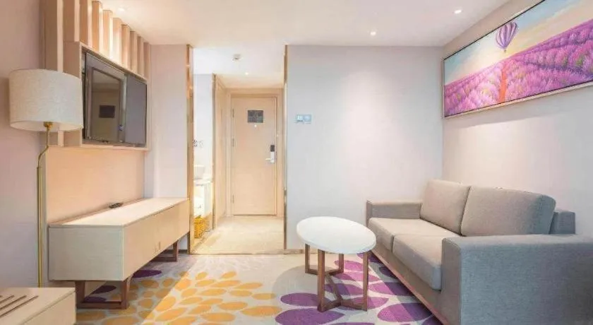 Bed in Lavande Hotel Beijing Yizhuang Development Zone JD Headquarter