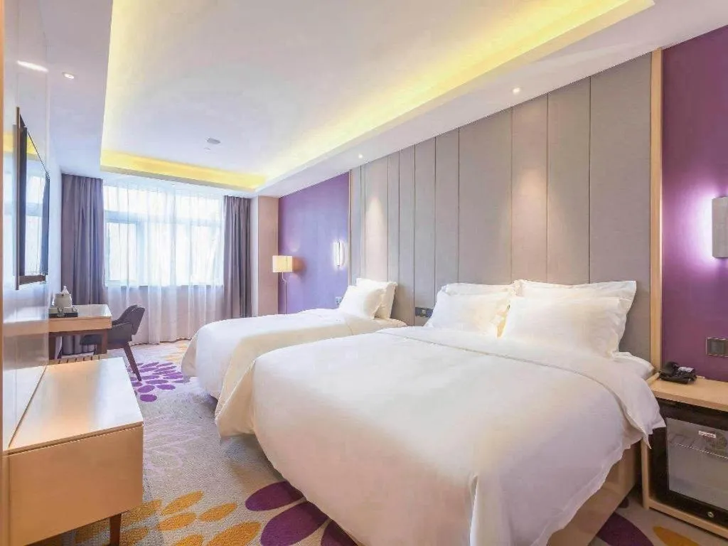 Bed in Lavande Hotel Beijing Yizhuang Development Zone JD Headquarter