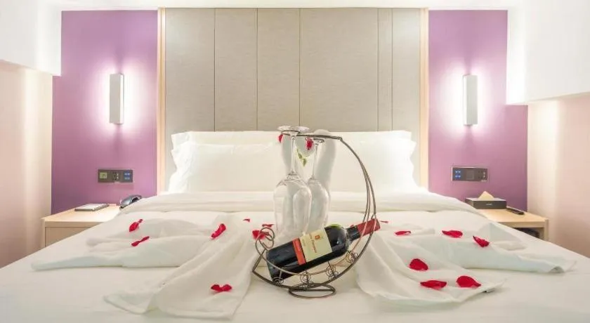 Bed in Lavande Hotel Beijing Yizhuang Development Zone JD Headquarter