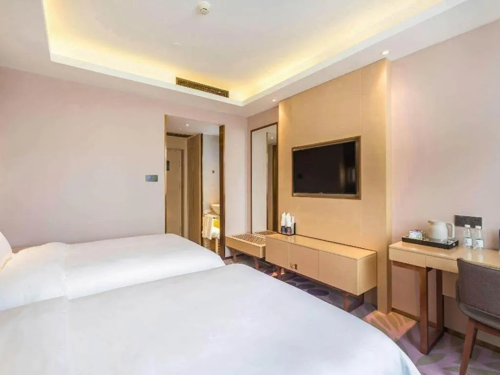Bed in Lavande Hotel Beijing Yizhuang Development Zone JD Headquarter