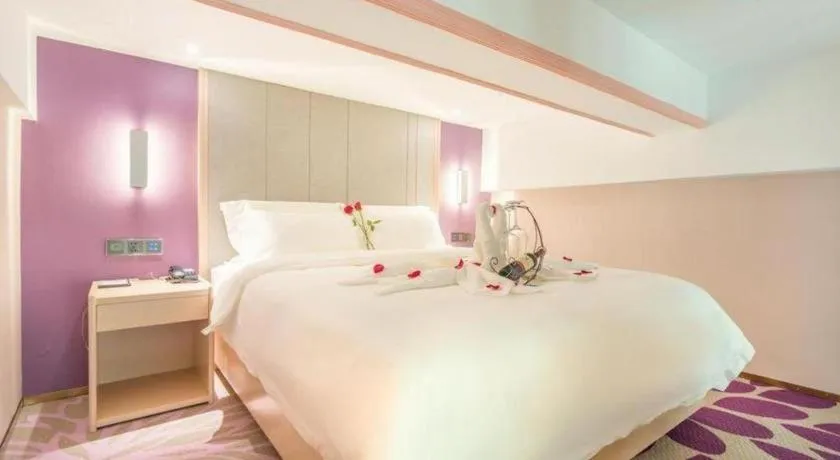 Bed in Lavande Hotel Beijing Yizhuang Development Zone JD Headquarter