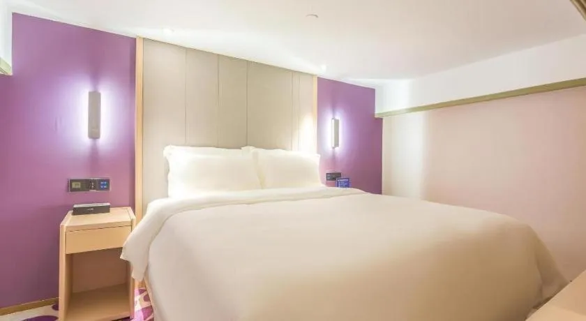 Bed in Lavande Hotel Beijing Yizhuang Development Zone JD Headquarter