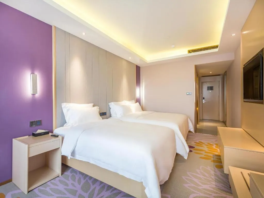 Bed in Lavande Hotel Beijing Yizhuang Development Zone JD Headquarter