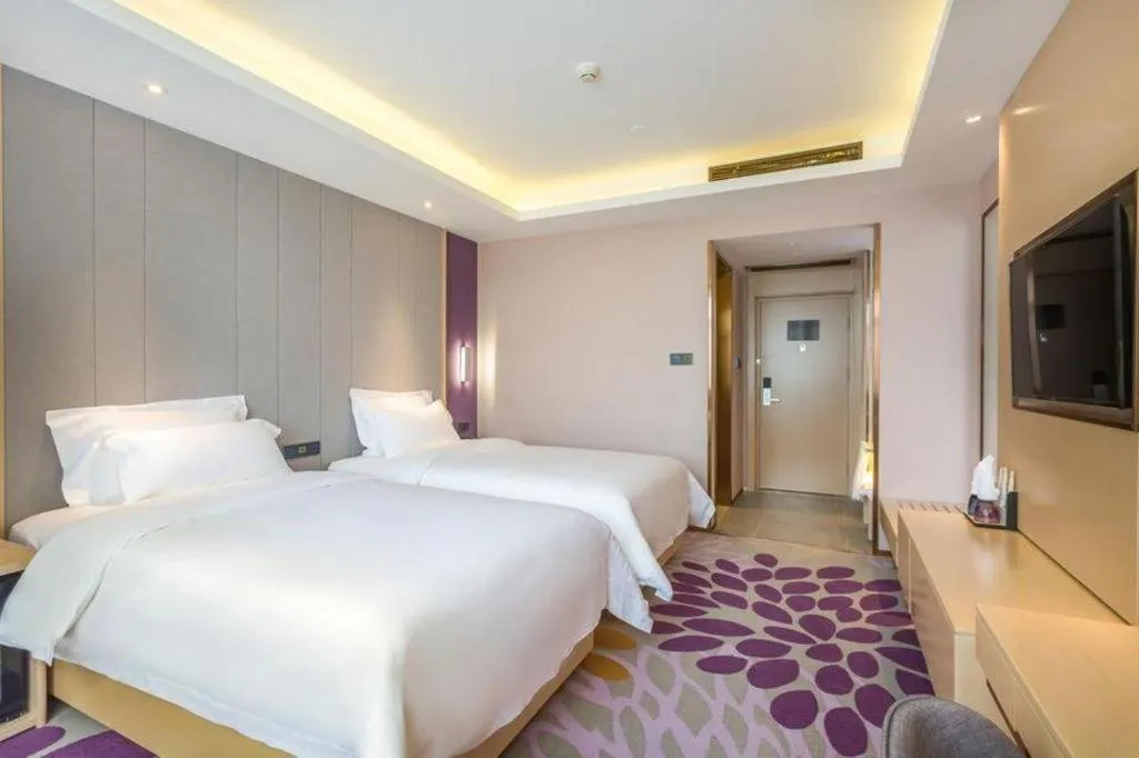Bed in Lavande Hotel Beijing Yizhuang Development Zone JD Headquarter