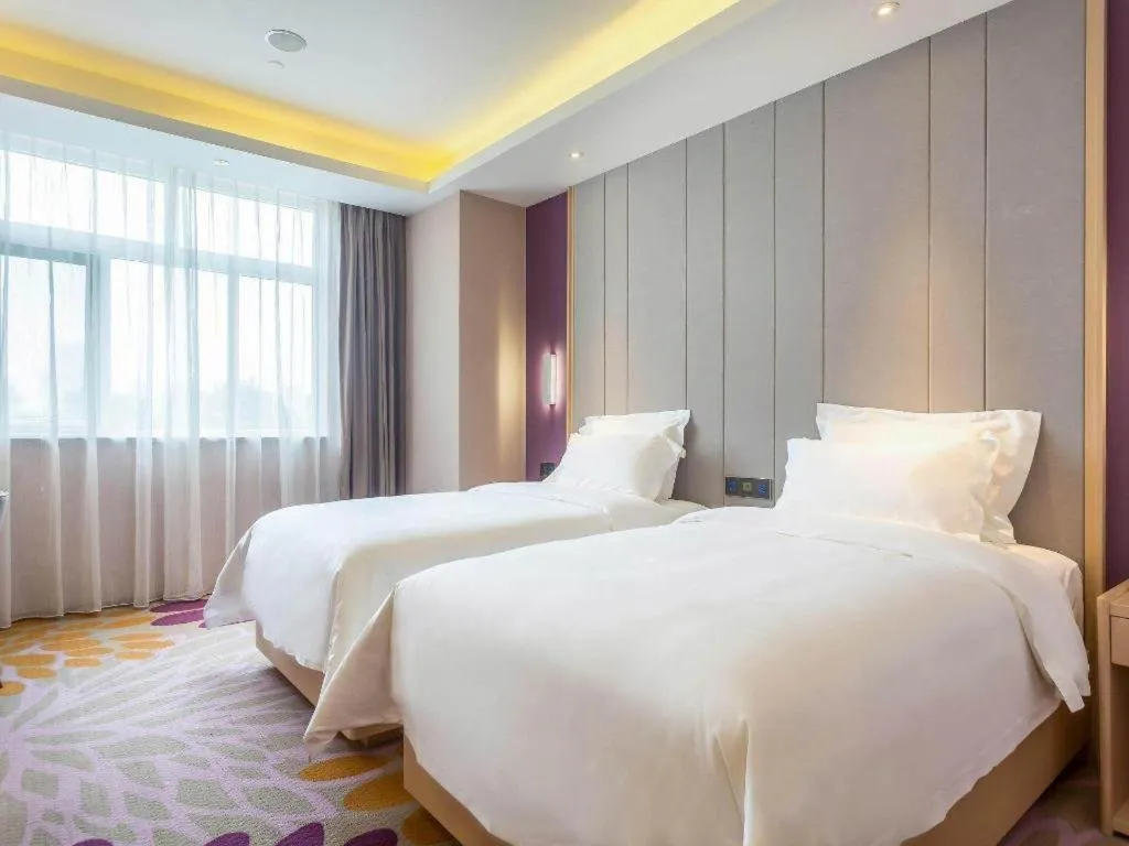 Bed in Lavande Hotel Beijing Yizhuang Development Zone JD Headquarter