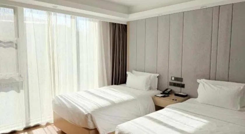 Bed in Lavande Hotel Beijing Fangshan Changyang Metro Station