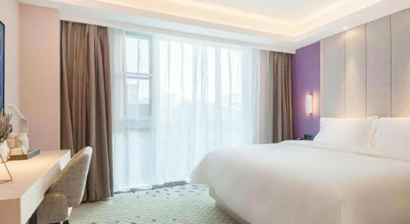Bed in Lavande Hotel Beijing Fangshan Changyang Metro Station