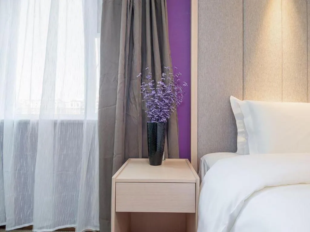 Bed in Lavande Hotel Beijing Fangshan Changyang Metro Station
