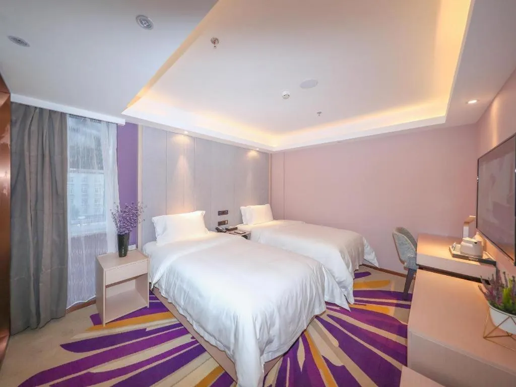 Bed in Lavande Hotel Beijing Fangshan Changyang Metro Station