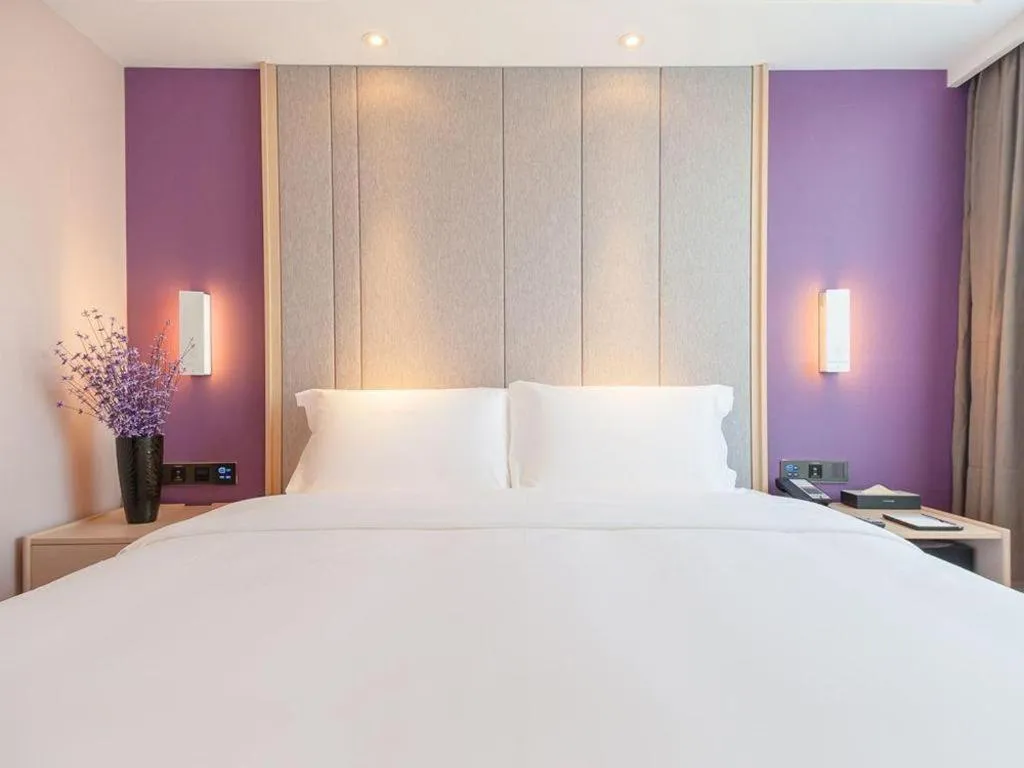 Bed in Lavande Hotel Beijing Fangshan Changyang Metro Station