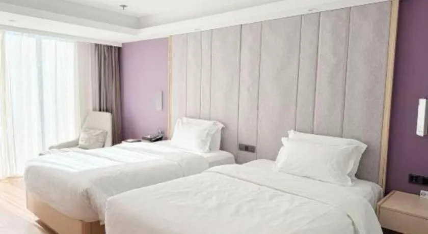 Bed in Lavande Hotel Beijing Fangshan Changyang Metro Station