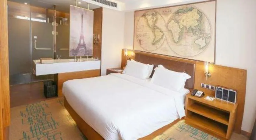 Bed in James Joyce Coffetel Changchun People's Square