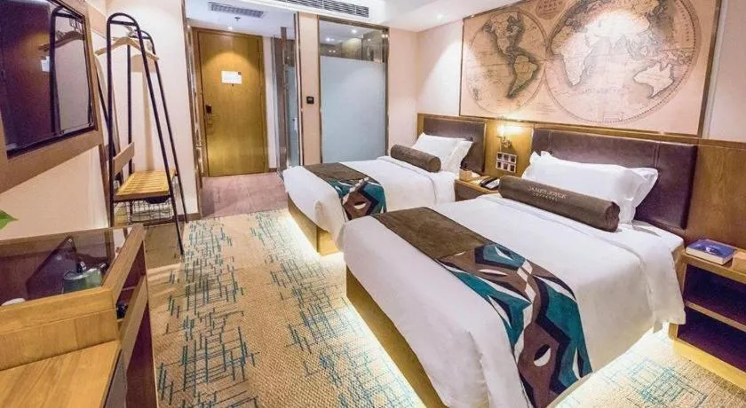 Bed in James Joyce Coffetel Changchun People's Square