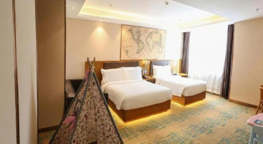 Bed in James Joyce Coffetel Changchun People's Square