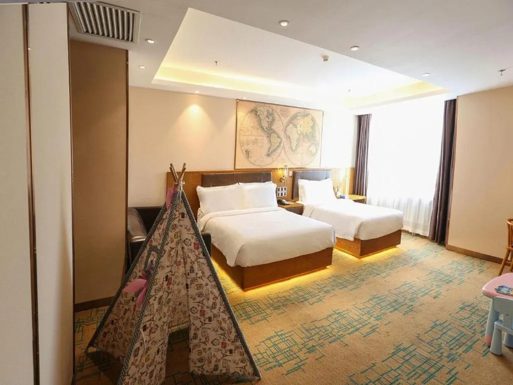 Bed in James Joyce Coffetel Changchun People's Square