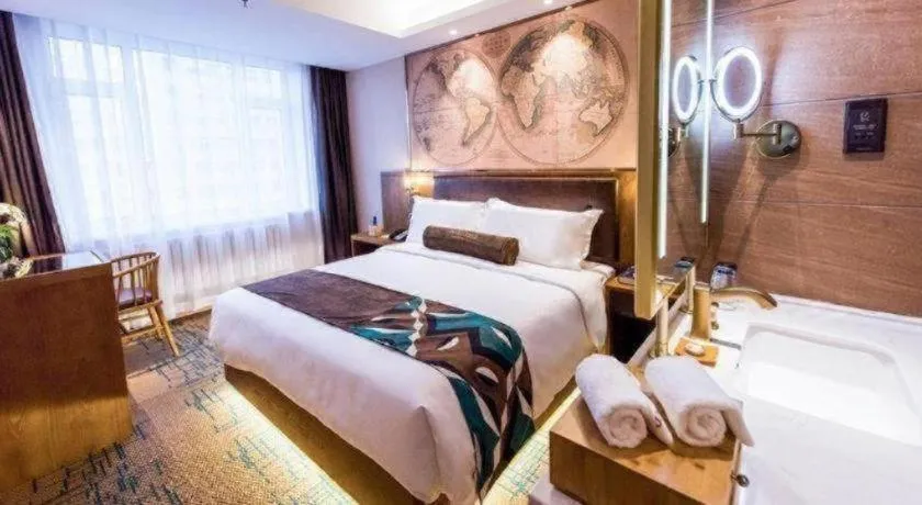 Bed in James Joyce Coffetel Changchun People's Square