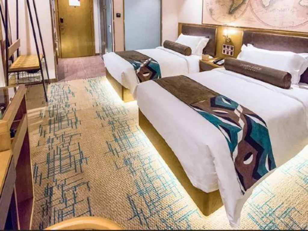 Bed in James Joyce Coffetel Changchun People's Square