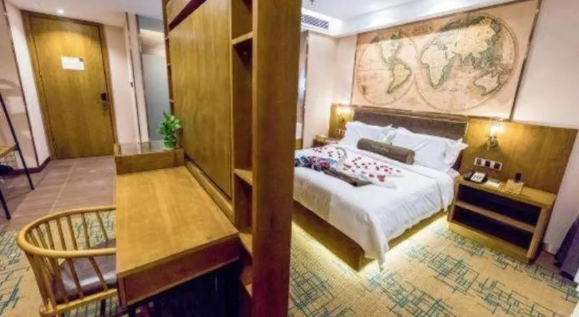 Bed in James Joyce Coffetel Changchun People's Square