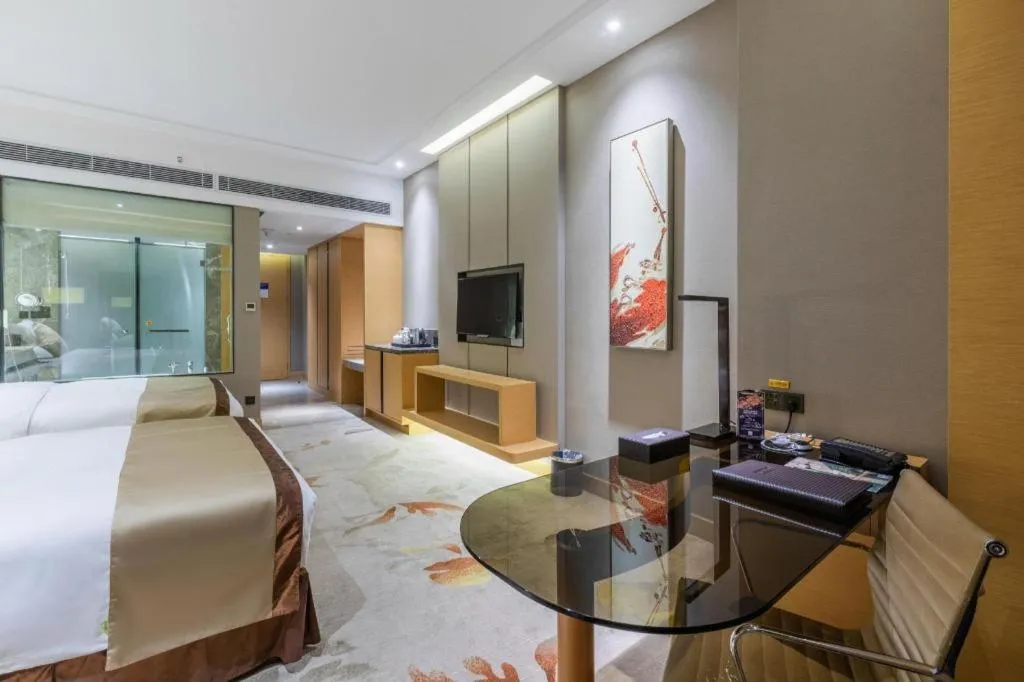 Bed in Xincheng hotel