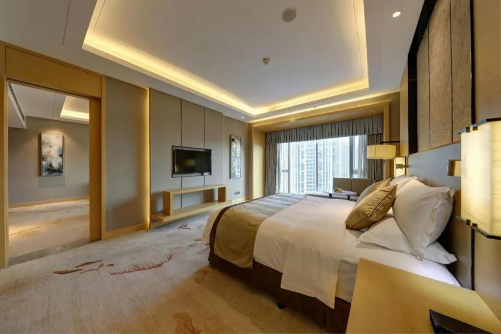 Bed in Xincheng hotel