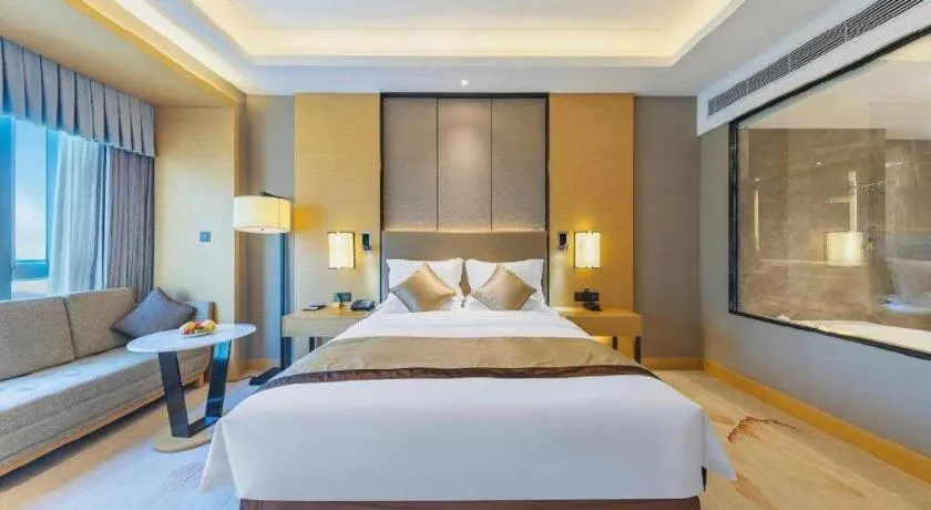 Bed in Xincheng hotel