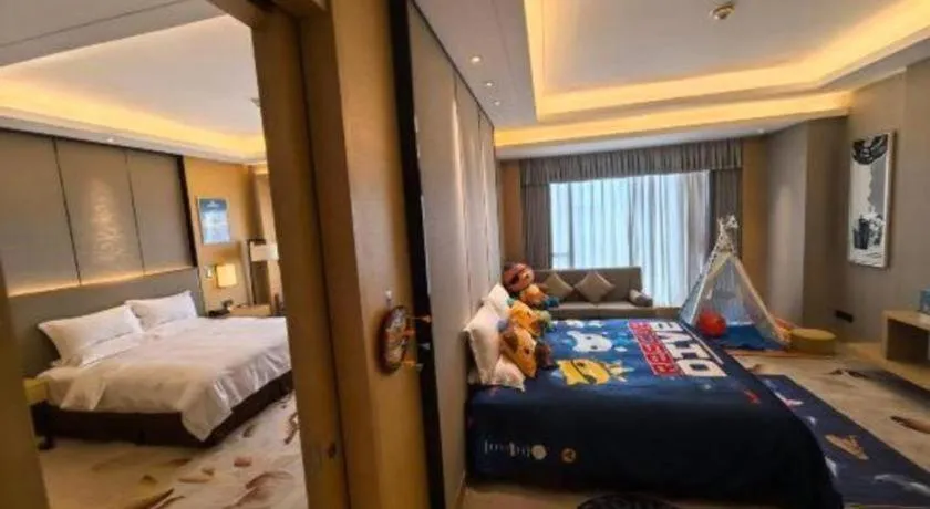 Bed in Xincheng hotel