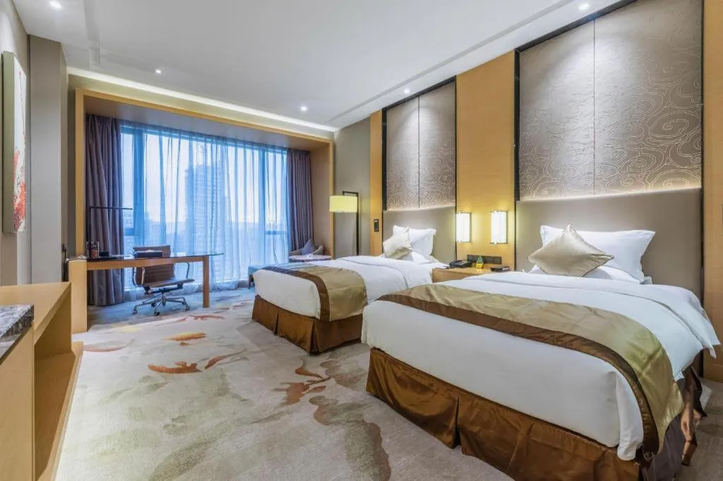 Bed in Xincheng hotel