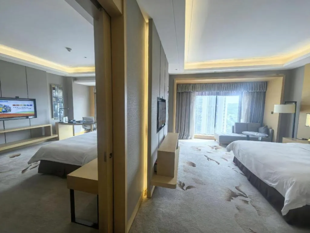 Bed in Xincheng hotel