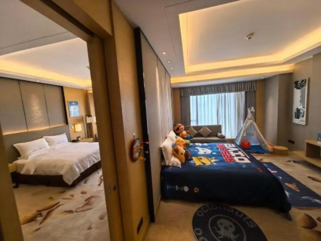 Bed in Xincheng hotel