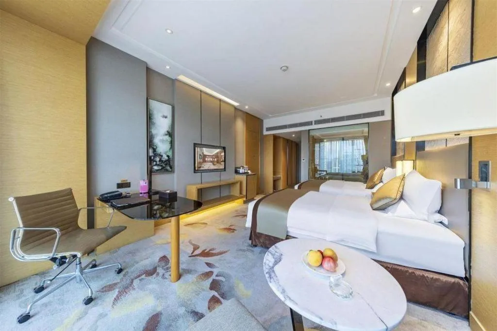 Bed in Xincheng hotel