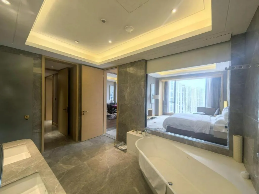 Bed in Xincheng hotel