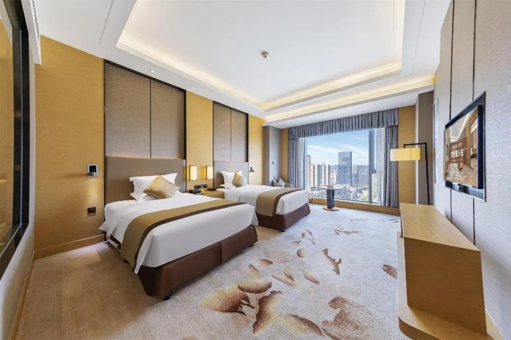 Bed in Xincheng hotel