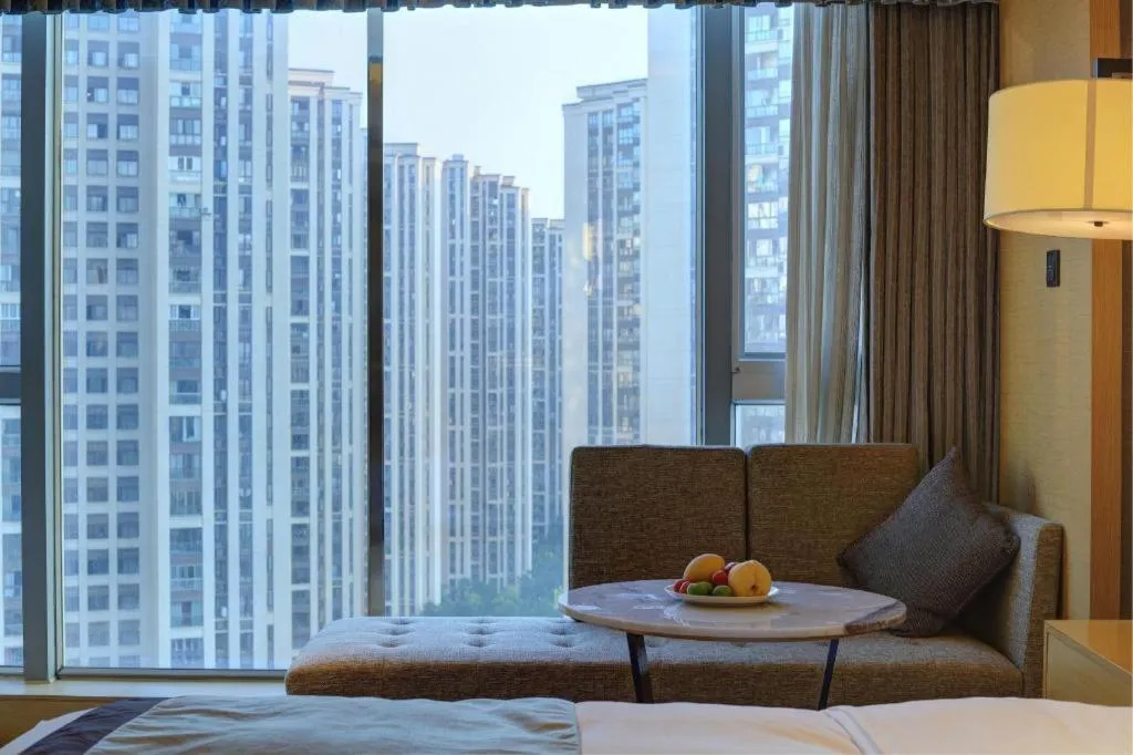 Bed in Xincheng hotel