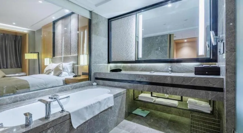 Bed in Xincheng hotel