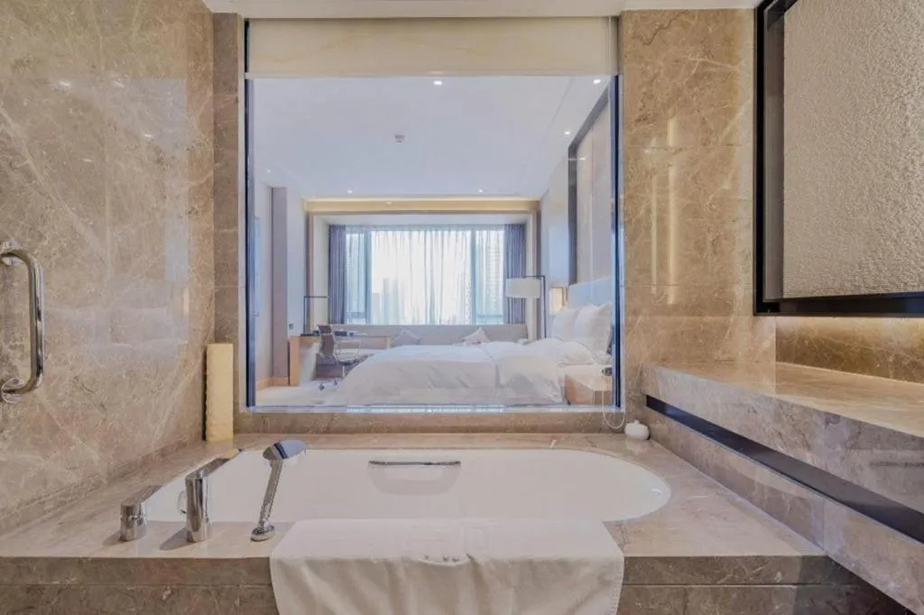 Bed in Xincheng hotel