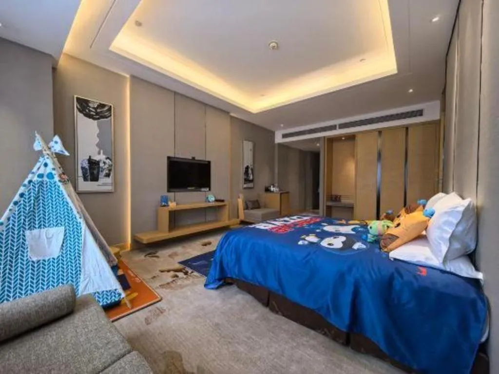 Bed in Xincheng hotel