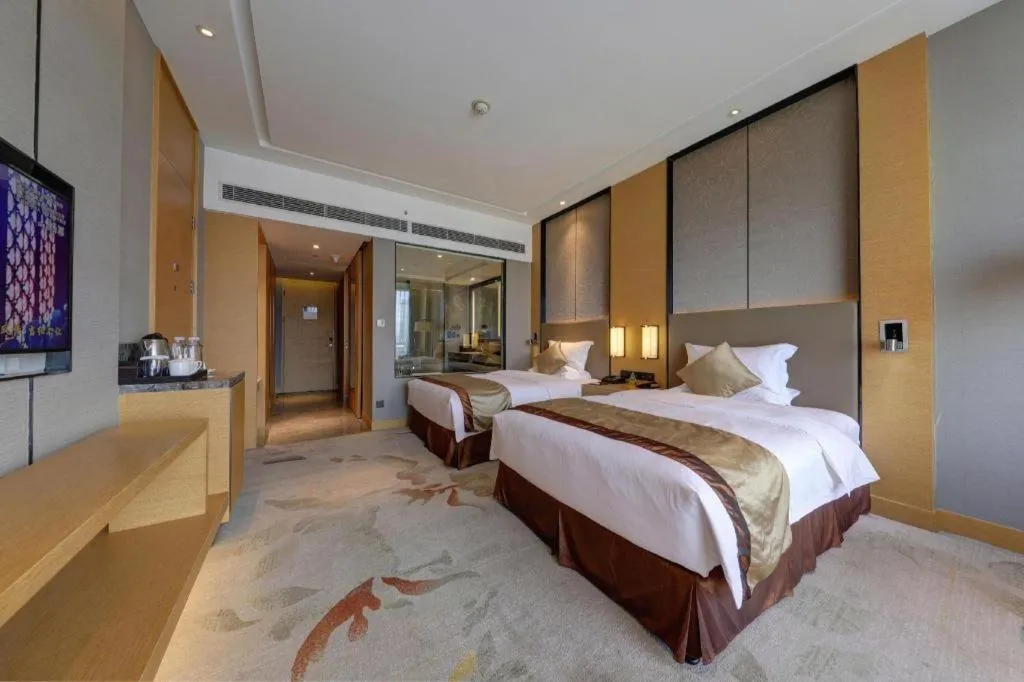 Bed in Xincheng hotel