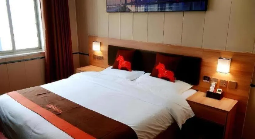 Bed in Jun Hotel Anhui Bozhou Lixin County Wenzhou Road