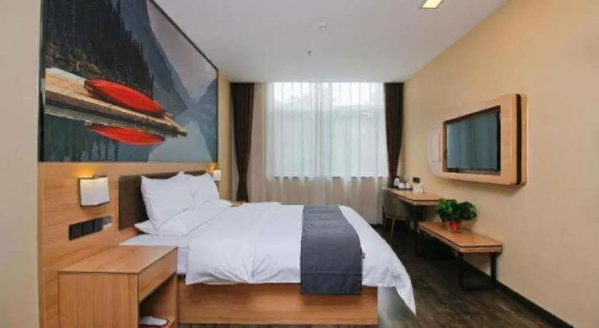 Bed in Jun Hotel Anhui Bozhou Lixin County Wenzhou Road
