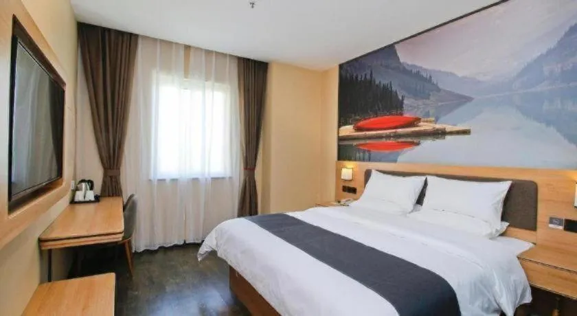 Bed in Jun Hotel Anhui Bozhou Lixin County Wenzhou Road