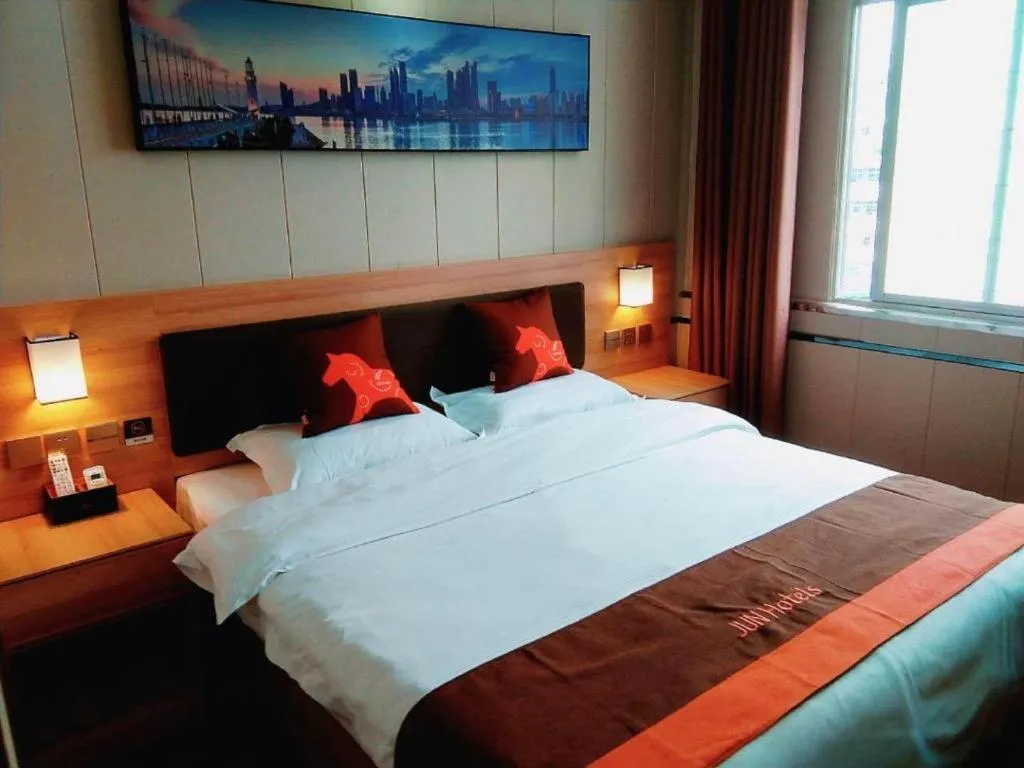 Bed in Jun Hotel Anhui Bozhou Lixin County Wenzhou Road