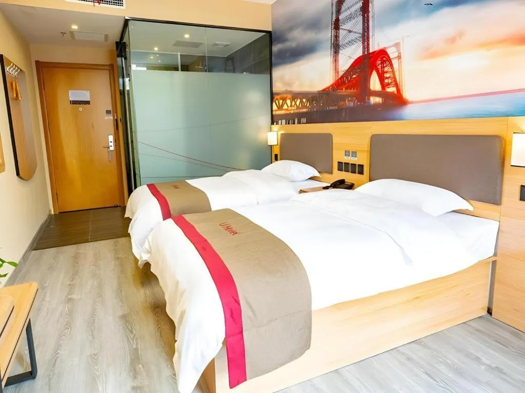 Bed in Thank Inn Hotel Tianjing Jinnan University